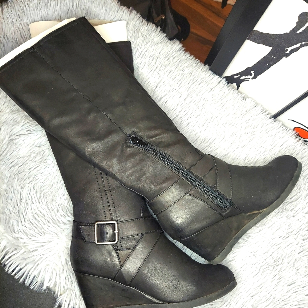 Steve Madden Definiit Calf Boot (Black)